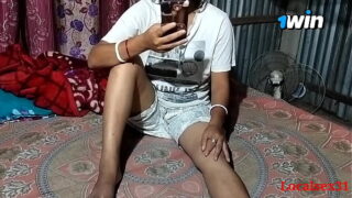 Indian Telugu bhabhi fucks wet pussy in bedroom with hubby