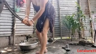 Indian Telugu Local Wife Fucking Outdoor In Husband