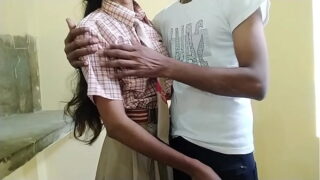 Indian Telugu village girlfriend fucking hard her big cock boyfriend