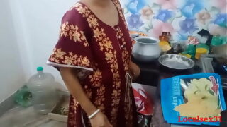 Telugu Indian Bhabhi Anal Sex In The kitchen with Husband Brother